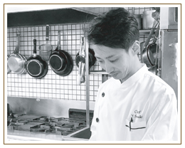 洋食調理長　佐々木泰紀